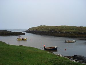 View of the bay from Harbour Cottage